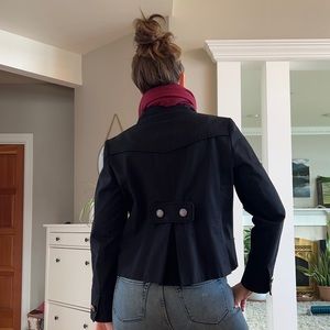 Ann Taylor Cropped Trench Jacket